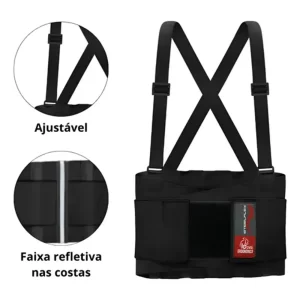 Cinta Ergonômica Lombar Steelflex